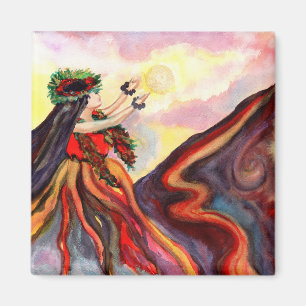 La déesse hawaïenne Pele Magnet