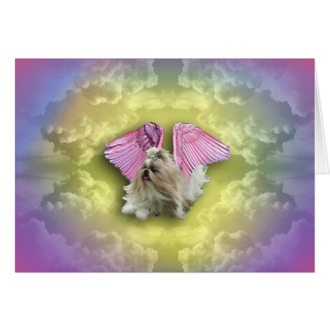 la déesse shihtzugoddess descend du ciel (Devant horizontal)