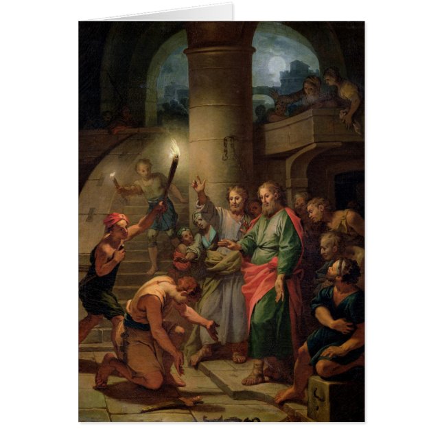 La délivrance de St Paul et de St Barnabas (Devant)