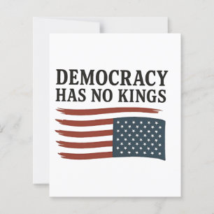 La démocratie n'a pas le roi anti-Trump USA