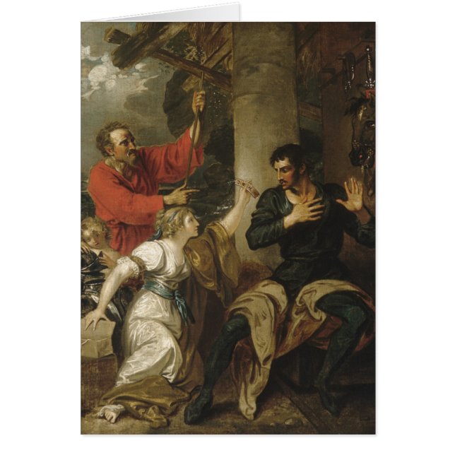 La demoiselle et Orlando (Devant)