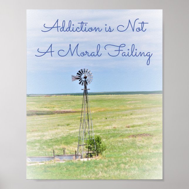 La dépendance n'est pas une affiche mortelle qui é (Devant)