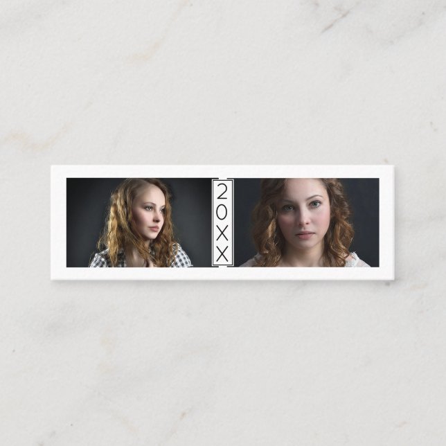 La dernière année de carte nominative d'obtention (Devant)