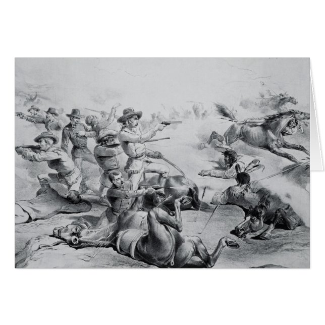 La dernière bataille du Général Custer (Devant horizontal)