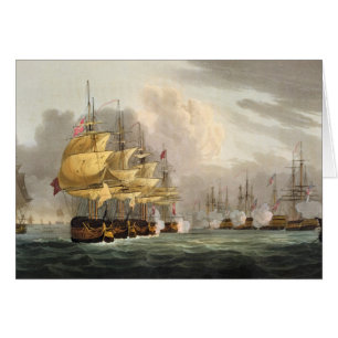 La destruction de la flotte danoise avant Copenha