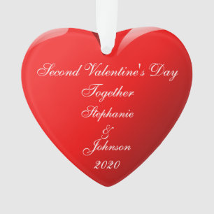 La deuxième Saint-Valentin, ensemble, nomme Heart