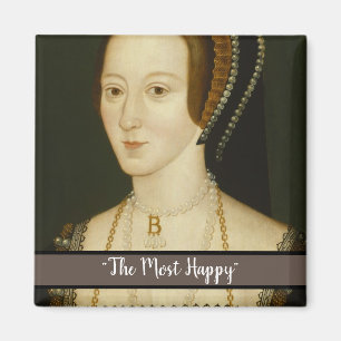 La devise d'Anne Boleyn sur un aimant