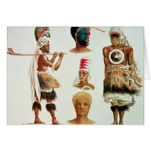 La diverse danse costume usé chez Nakello, Fidji