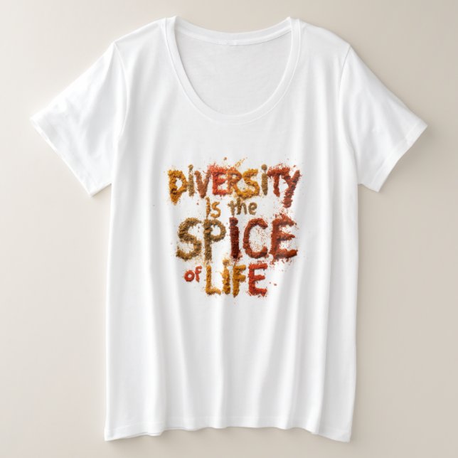 La diversité est le sel de la vie - Espace sûr (Design devant)