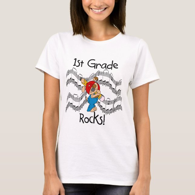 La ?ère catégorie de chiot bascule le T-shirts et (Devant)