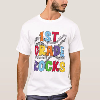 La ?ère catégorie multicolore bascule des T-shirts