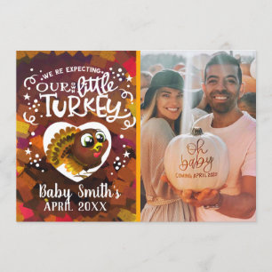 La Faire-part de grossesse de Thanksgiving