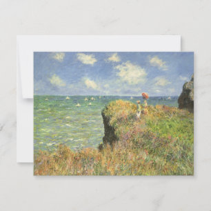 La falaise à Pourville de Claude Monet