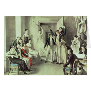 La famille de Franz Peter Schubert jouant des jeux
