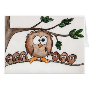 La famille de hibou
