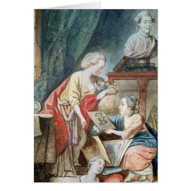 La famille de Necker en 1780 (Devant)