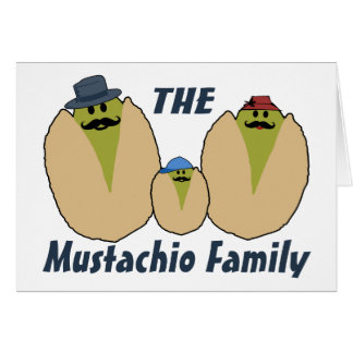 La famille italienne de moustache