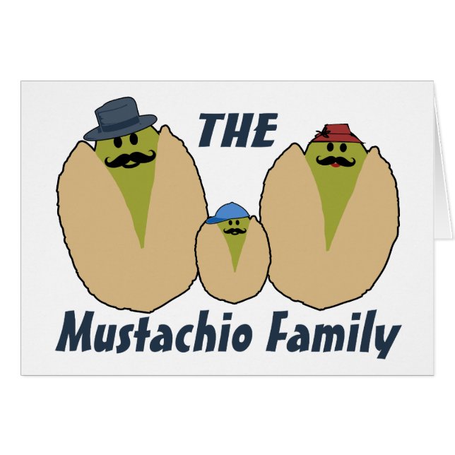 La famille italienne de moustache (Devant horizontal)