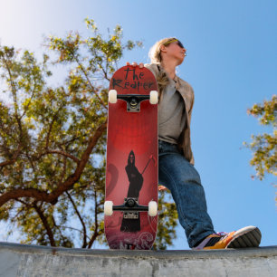 La Faucheuse en Red Dd Marque Skateboard