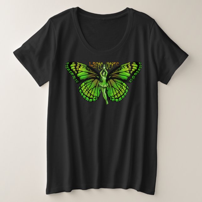 La Fée Verte aux ailes déployées (Design devant)