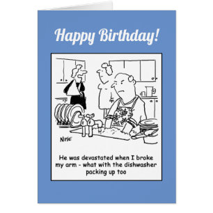 La Femme A Cassé Le Bras, Alors L'Homme Lave Les P