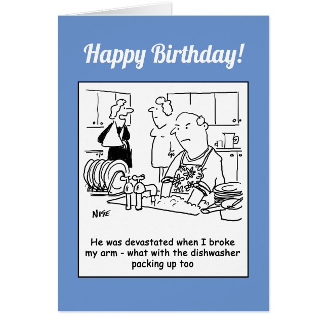 La Femme A Cassé Le Bras, Alors L'Homme Lave Les P (Devant)