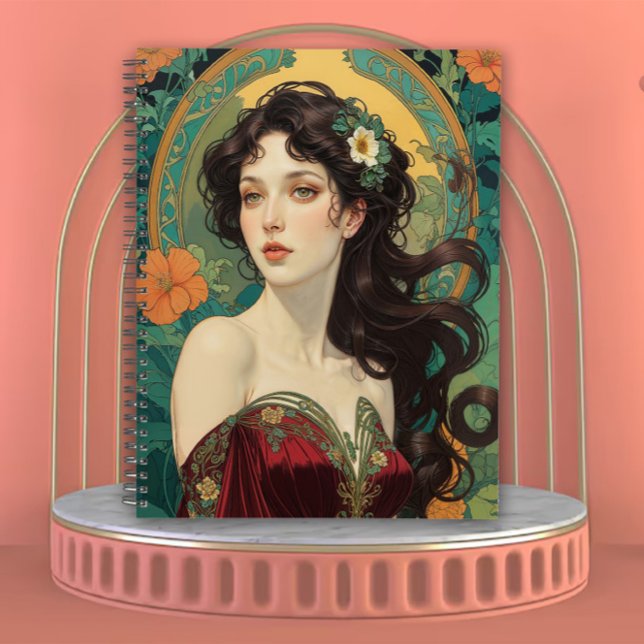 La femme Art nouveau de l'Éternelle Floraison (Créateur téléchargé)