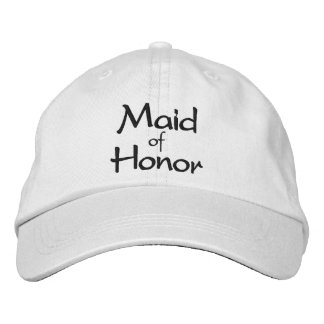La femme d'honneur Casquette brodée