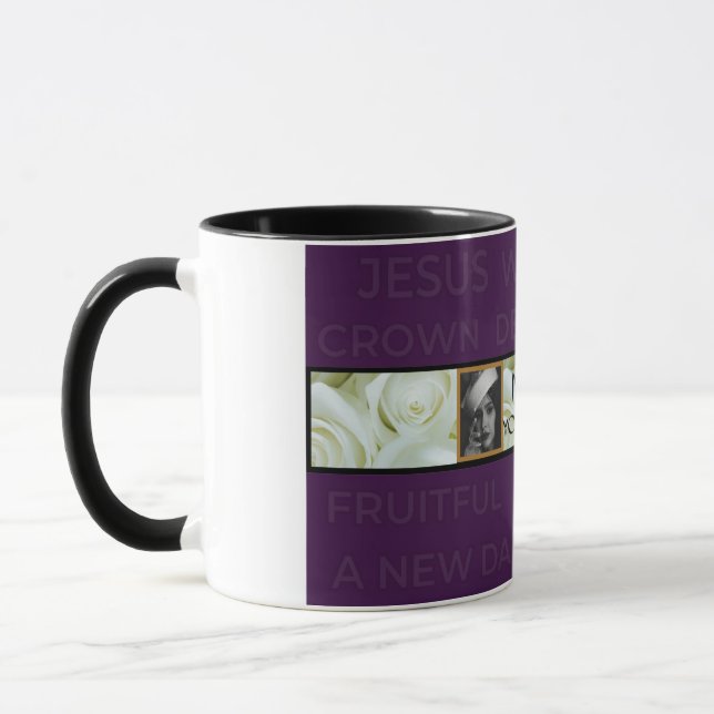 La femme gagnante Jumble Mug (Gauche)