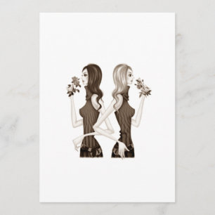 LA FEMME/LA PETITE AMIE S'ENSEMBLE INVITATION