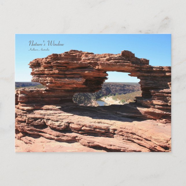 La fenêtre de la nature, Kalbarri - Carte postale (Devant)
