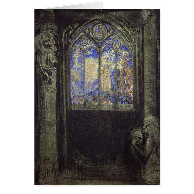 La fenêtre en verre teinté, 1904 (Devant)