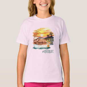 La Fente River Life   T-shirt fille mignonne