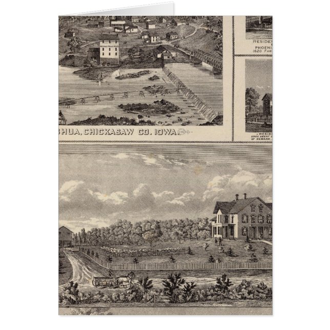 La ferme et la résidence de Nashua (Devant)