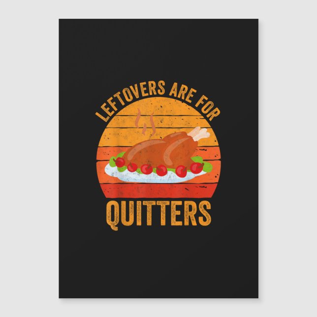 La fête de la dinde Les restes sont pour les lâche (Devant)