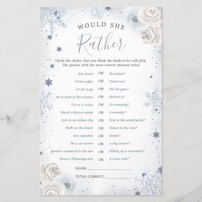 La Fête des mariées de flocon de neige d'hiver lui (Devant)