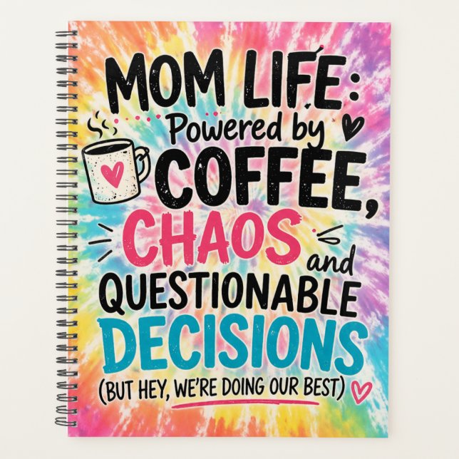 La fête des mères; Planner humour adulte (Devant)