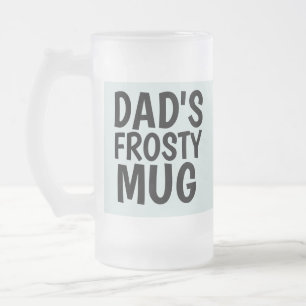 LA FÊTE DES PÈRES FROSTY DE PÈRE FROSTED GLASS Mug