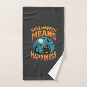 La fête d'Halloween signifie bonheur Maison hantée