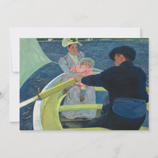La fête nautique | Mary Cassatt (Devant)