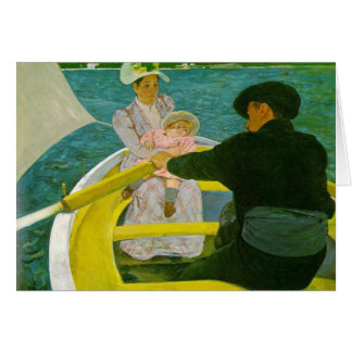 La fête nautique, Mary Cassatt