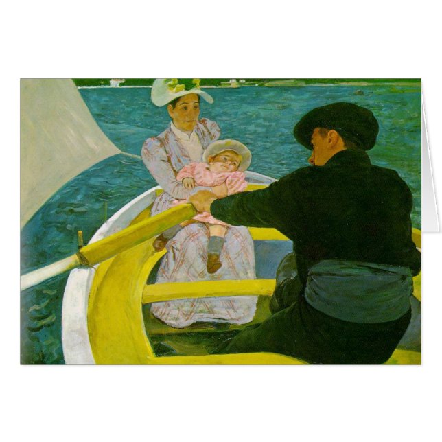 La fête nautique, Mary Cassatt (Devant horizontal)