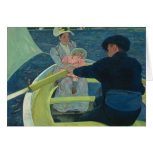 La fête nautique par Mary Cassatt Classic Painting