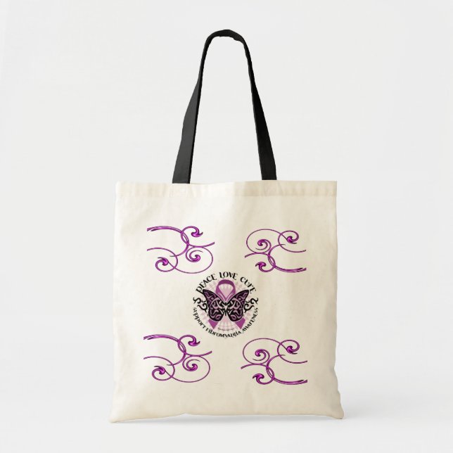 La fibromyalgie tourbillonne sac fourre-tout à (Devant)
