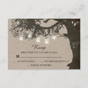 La ficelle de pot de maçon allume le cru RSVP