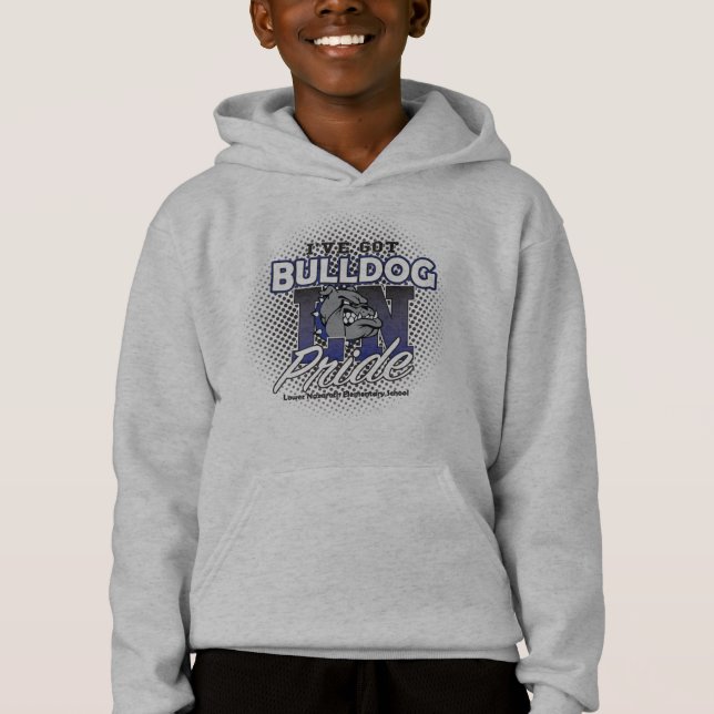 La fierté de bouledogue de LNES badine le sweat - (Devant)