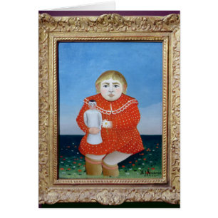 La fille avec une poupée, un c.1892 ou un