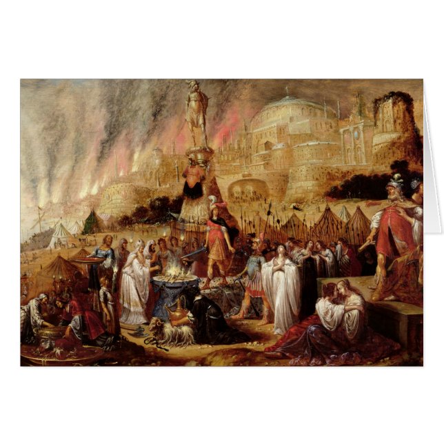 La fille de Jephthah, 1643 (Devant horizontal)