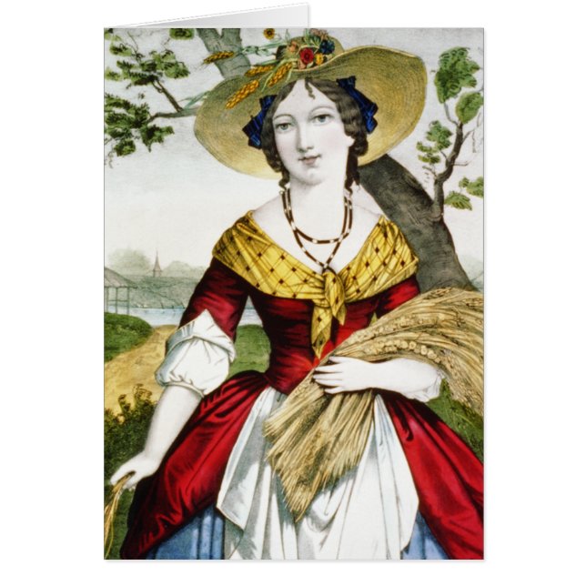 La fille de l'agriculteur - Art Vintage (Devant)