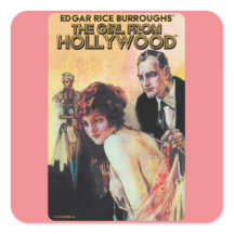 La fille des Stickers Hollywoodiens